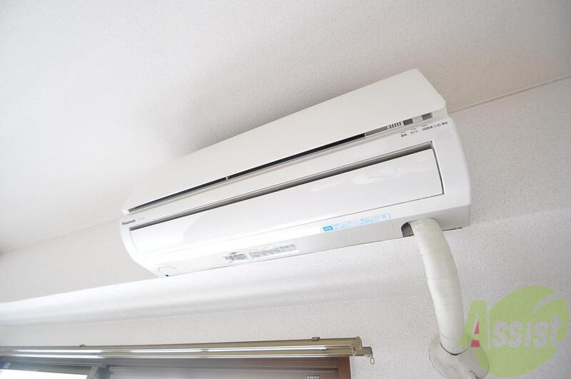 その他設備　エアコンがあるのはうれしいですね。ちょっぴり得した気分。