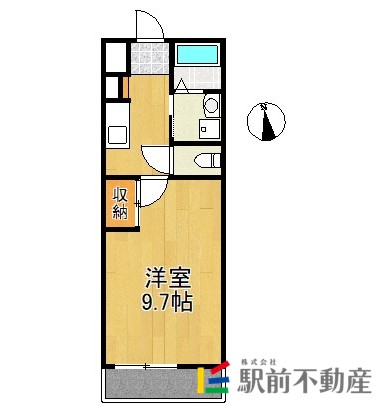 三養基郡基山町大字小倉のアパートの間取り