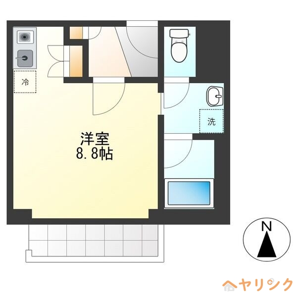 名古屋市守山区大森のマンションの間取り