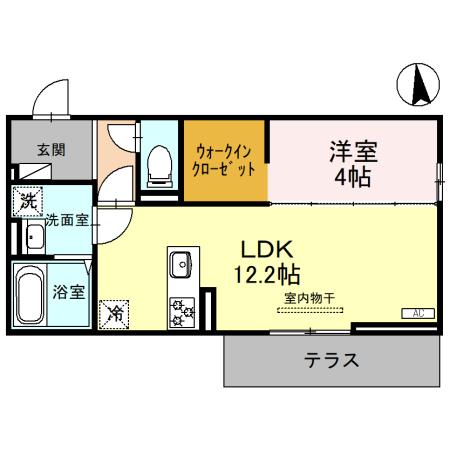 クロッシア住吉町の間取り