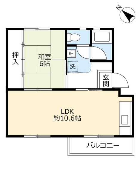 ＵＲ泉南一丘の間取り