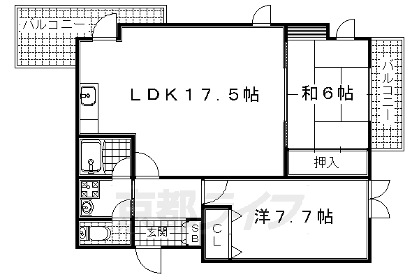 ハウス・ローゼンガーデンの間取り