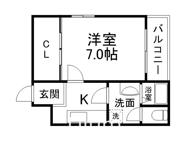 ドーリア花園の間取り