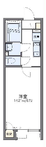 レオネクストもえぎヒルズトレスの間取り