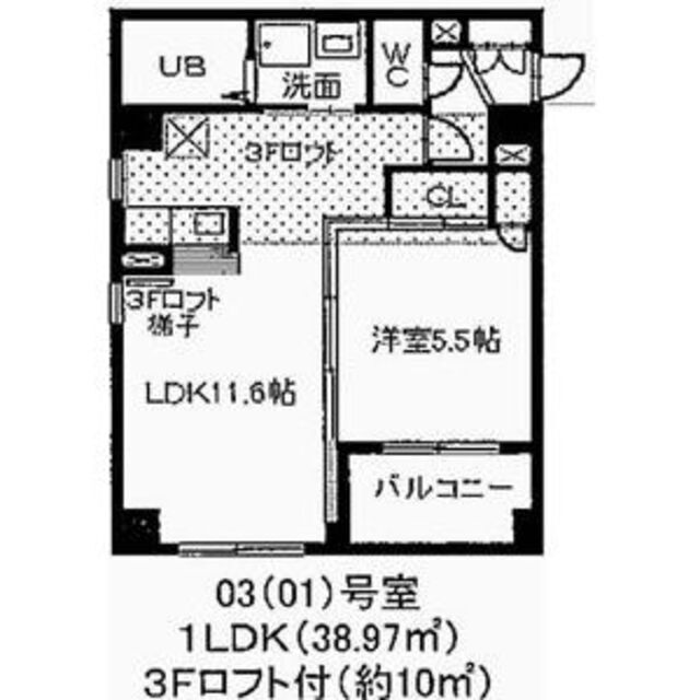 サンディア　M・Tの間取り