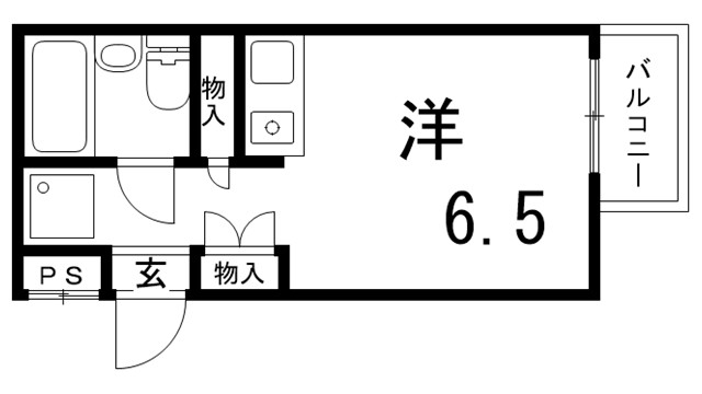 ダイドーメゾン神戸の間取り