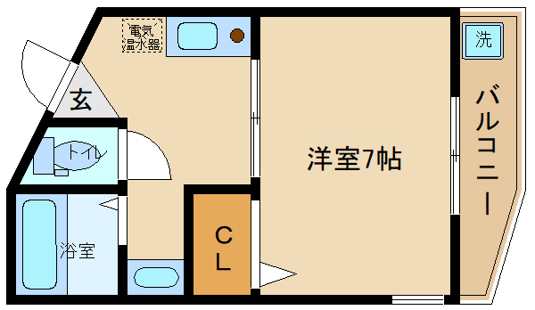 コンフィメゾンの間取り