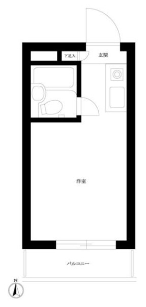 品川区西品川のマンションの間取り