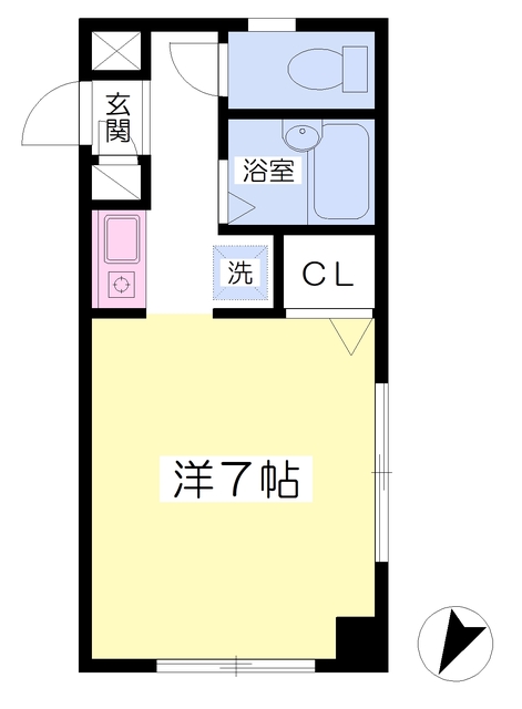 サンハイムヤマダの間取り