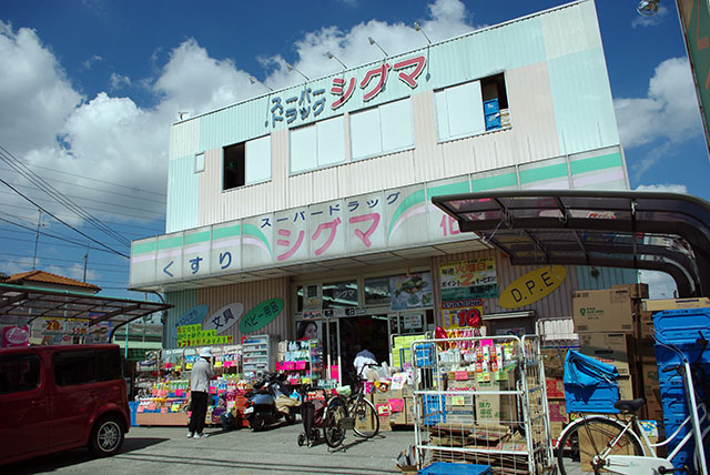 【八尾市安中町のアパートのドラックストア】