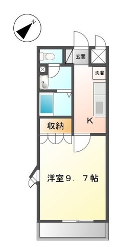 ルミエール２の間取り