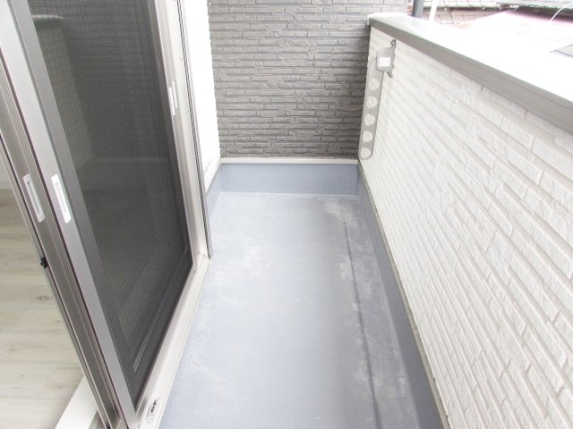 バルコニー　バルコニーがあります