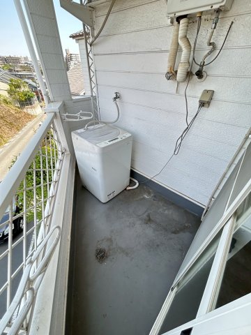 バルコニー　落ち着いた時間を過ごせるバルコニーです