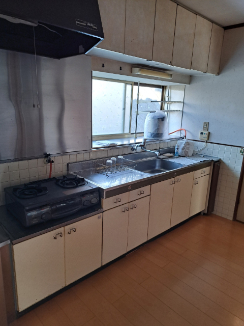 名鉄広見線 御嵩口駅 徒歩57分 2階建 築50年のキッチン写真