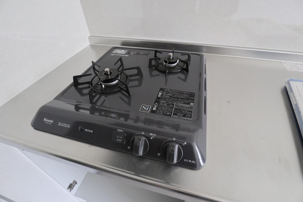 バルコニー　ガスコンロ