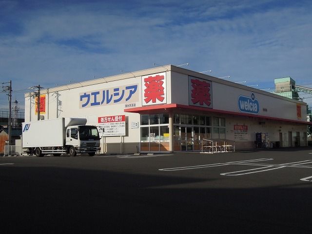 ドラックストア　ウエルシア清水天王店（ドラッグストア）まで900m