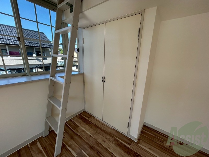 収納　収納スペースがあるので、荷物やお洋服や荷物が増えても安心です