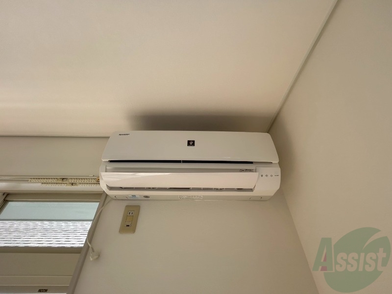 その他設備　冷房・暖房完備で年中空調管理が出来ます。