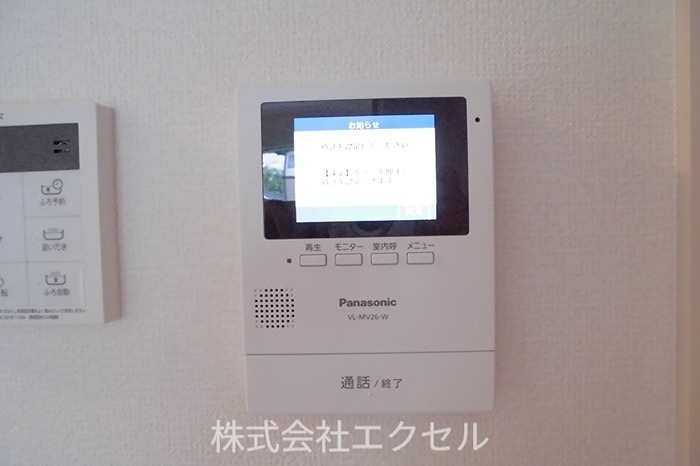 セキュリティ　モニタ付インターホン