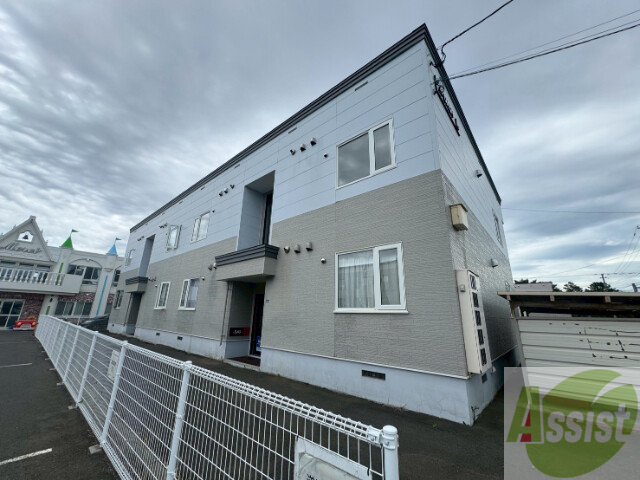 建物外観　札幌市北区屯田５条「Ａ－ＤＡＳＨ　１ｓｔ」