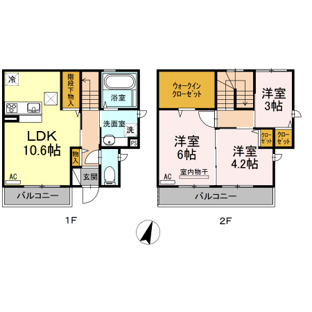 宮の前の間取り