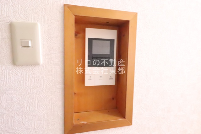 セキュリティ　訪問者が一目で分かるＴＶモニタ付インターホンです！