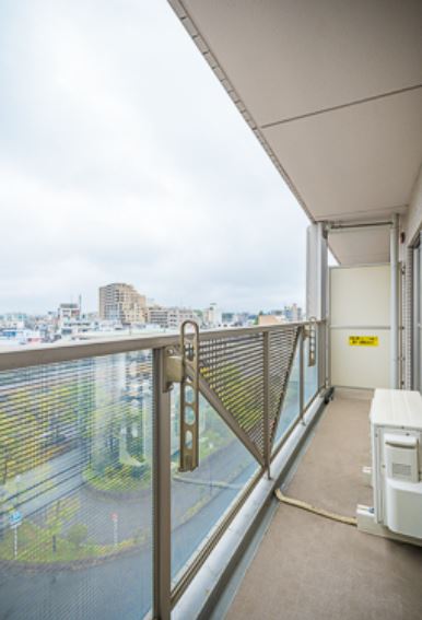 バルコニー　※同物件の別部屋です。