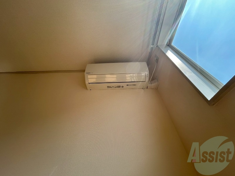 その他設備　エアコンが付いているので入居日から快適に過ごせますね。