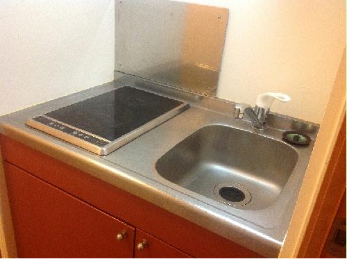 キッチン　電気コンロ　2口