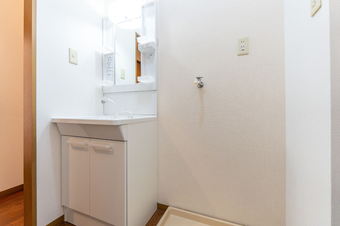 洗面設備　洗面所です