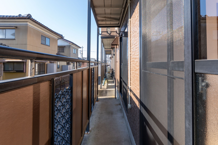 バルコニー　バルコニー付きです