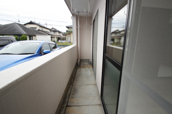 バルコニー　※別部屋の写真です