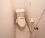 トイレ　清潔感のあるトイレです。