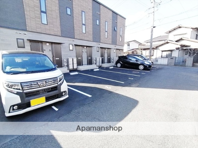 駐車場　眺望