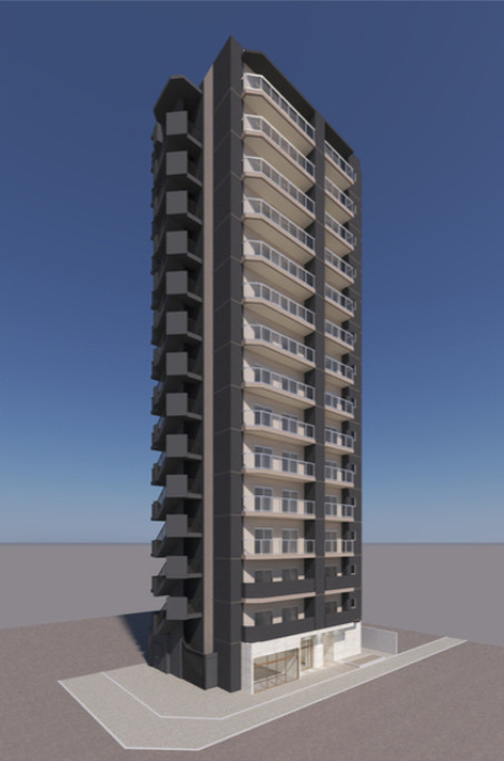 建物外観　コンフォリア・リヴ北浜高麗橋