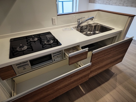 キッチン　※現在建築中です。