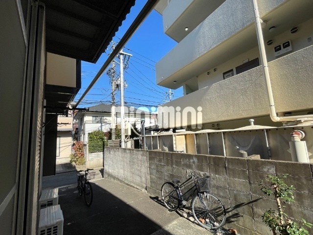 眺望　東向きです。