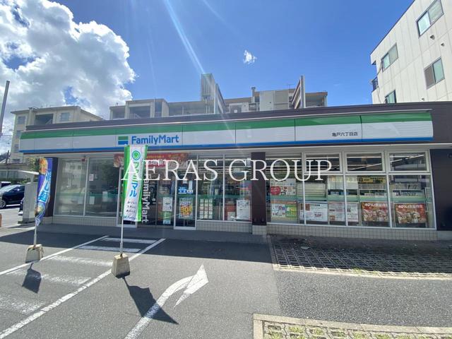 コンビニ　ファミリーマート 亀戸六丁目店（コンビニ）まで215m