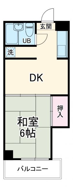 サンハイツ西京極の間取り写真