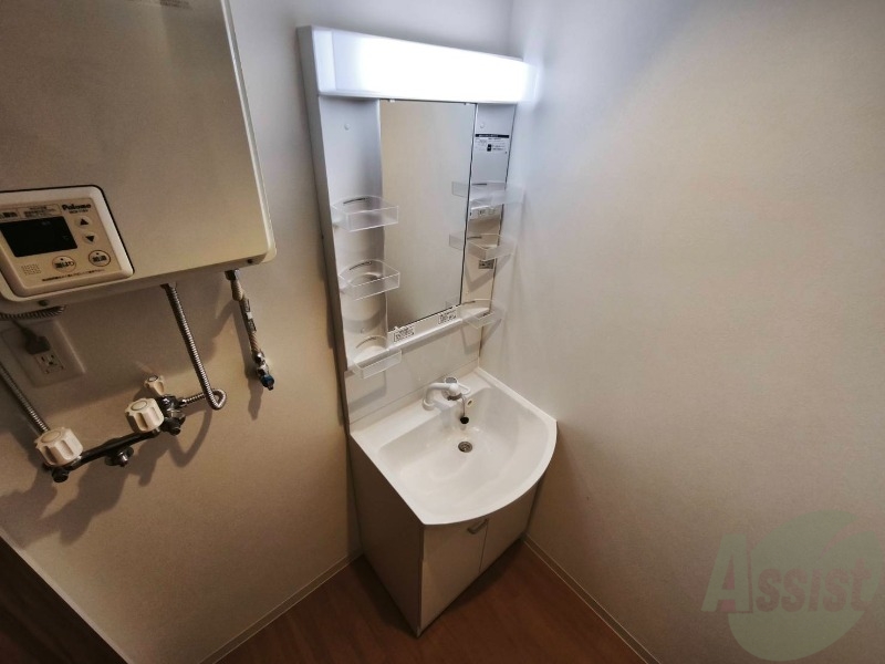 洗面設備　シャンプードレッサーで身支度もラクラクです！