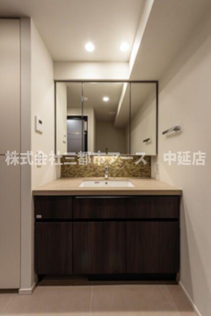 洗面設備　ディアナコート池田山公園