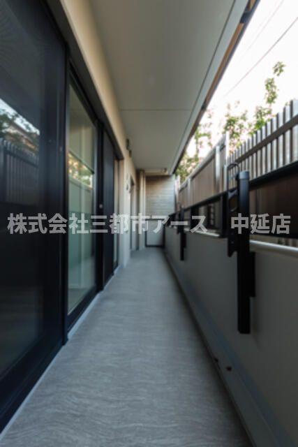 バルコニー　ディアナコート池田山公園