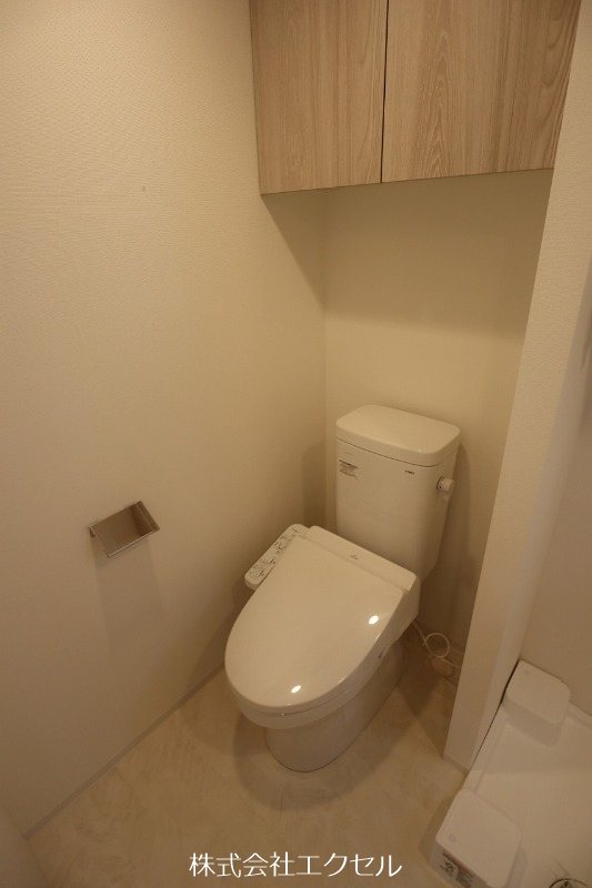 トイレ　温水洗浄便座付きのトイレ♪