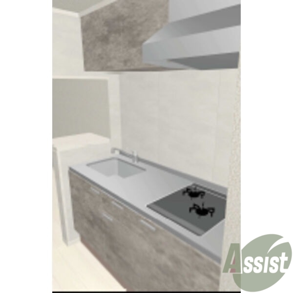 キッチン　現在建築中の為、内装写真はイメージになります。