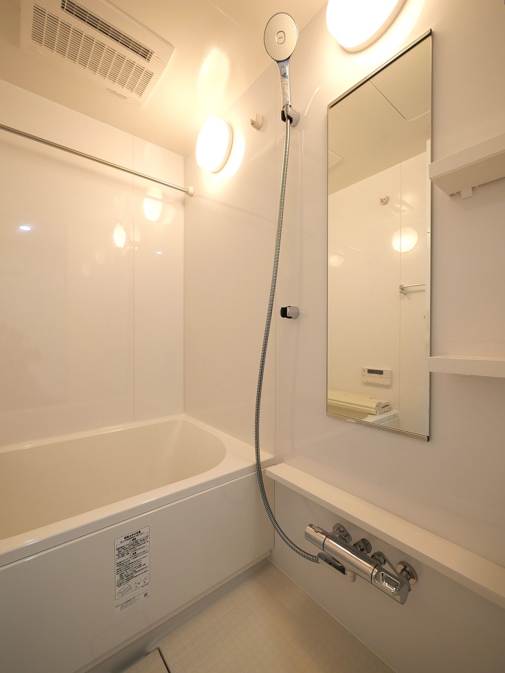 バス・シャワールーム　物件の内装です