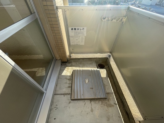 バルコニー　※別部屋の写真です