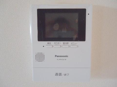 セキュリティ　カメラ付インターホン（イメージ）