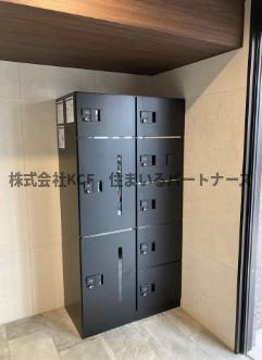 セキュリティ　専用の収納スペースです