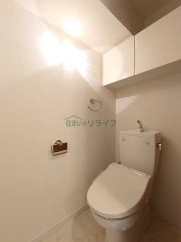 トイレ　※参考写真です。同じ間取りの別部屋になります。