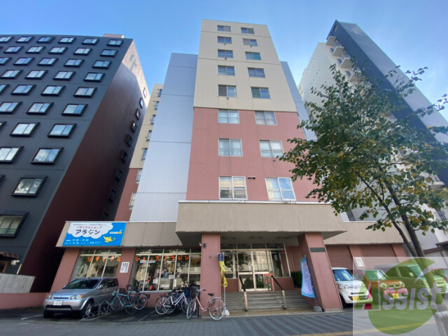 建物外観　札幌市中央区南４条西「スカイコーポラス」